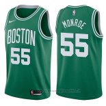 Maglia Boston Celtics Greg Monroe NO 55 Icon 2017-18 Verde