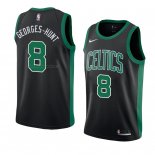 Maglia Boston Celtics Marcus Georges-Hunt NO 8 Statement 2018 Nero