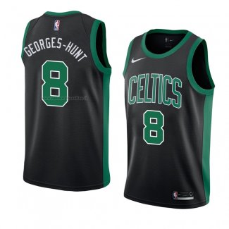 Maglia Boston Celtics Marcus Georges-Hunt NO 8 Statement 2018 Nero