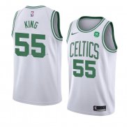Maglia Boston Celtics Nick King NO 55 Association 2018 Bianco