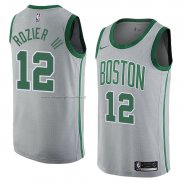 Maglia Boston Celtics Terry Rozier III NO 12 Citta 2018 Grigio