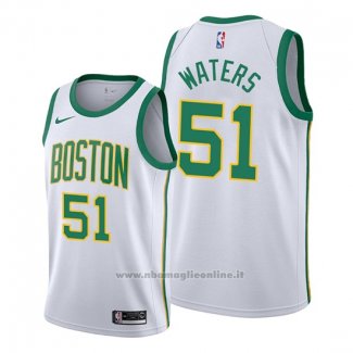 Maglia Boston Celtics Tremont Waters NO 51 Citta 2019-20 Bianco