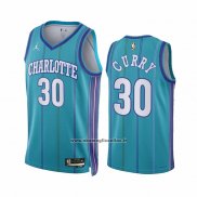 Maglia Charlotte Hornets Dell Curry #30 Classic 2023-24 Verde