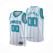 Maglia Charlotte Hornets Personalizzate Association 2024-25 Bianco