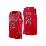 Maglia Chicago Bulls Lonzo Ball No 2 Icon 2025-26 Rosso
