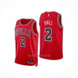 Maglia Chicago Bulls Lonzo Ball No 2 Icon 2025-26 Rosso