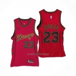 Maglia Chicago Bulls Michael Jordan #23 Rosso
