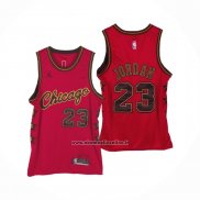 Maglia Chicago Bulls Michael Jordan #23 Rosso