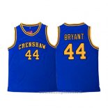 Maglia Crenshaw Kobe Bryant NO 44 Blu