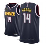 Maglia Denver Nuggets Gary Harris NO 14 Icon 2018-19 Blu