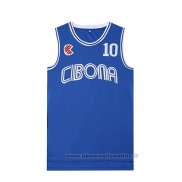 Maglia Film Cibona Petrovic NO 10 Blu