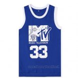 Maglia Film Music Television Smith NO 33 Blu