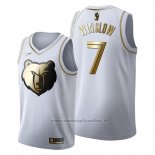 Maglia Golden Edition Memphis Grizzlies Justise Winslow NO 7 2019-20 Bianco