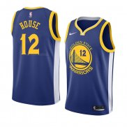 Maglia Golden State Warriors Danuel House NO 12 Icon 2018 Blu