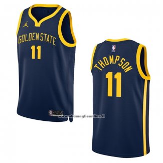 Maglia Golden State Warriors Klay Thompson #11 Statement 2022-23 Nero