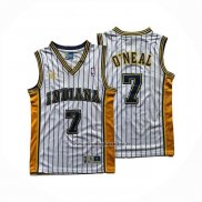 Maglia Indiana Pacers Jermaine O'neal No 7 Bianco