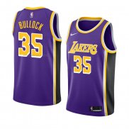 Maglia Los Angeles Lakers Reggie Bullock NO 35 Statement 2018-19 Viola