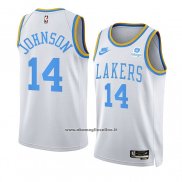 Maglia Los Angeles Lakers Stanley Johnson #14 Classic 2022-23 Bianco