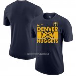 Maglia Manica Corta Denver Nuggets Nero