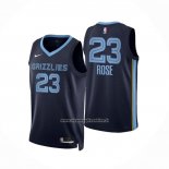 Maglia Memphis Grizzlies Derrick Rose #23 Icon Blu