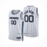 Maglia Memphis Grizzlies Personalizzate Citta 2025-26 Bianco