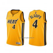 Maglia Miami Heat Victor Oladipo #4 Earned 2020-21 Or