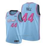 Maglia Miami Heat Solomon Hill NO 44 Citta 2019-20 Blu