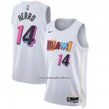 Maglia Miami Heat Tyler Herro #14 Citta 2022-23 Bianco