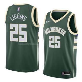 Maglia Milwaukee Bucks Deandre Liggins NO 25 Icon 2018 Verde