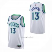 Maglia Minnesota Timberwolves Ayo Dosunmu No 13 Association 2026-27 Bianco