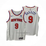 Maglia New York Knicks Rj Barrett #9 Association Autentico Bianco