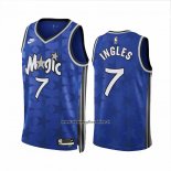 Maglia Orlando Magic Joe Ingles #7 Classic 2023-24 Blu