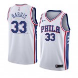 Maglia Philadelphia 76ers Tobias Harris NO 33 Association 2018 Bianco