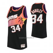 Maglia Phoenix Suns Charles Barkley #34 Mitchell & Ness 1992-93 Nero