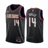 Maglia Phoenix Suns Cheick Diallo NO 14 Citta Nero