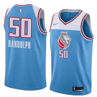 Maglia Sacramento Kings Zach Randolph NO 50 Citta 2018 Blu