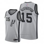 Maglia San Antonio Spurs Quinndary Weatherspoon NO 15 Statement 2019-20 Grigio