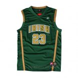 Maglia St. Vincent-St. Mary LeBron James NO 23 Verde