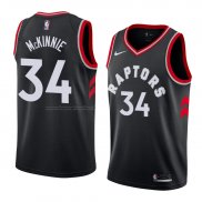 Maglia Toronto Raptors Alfonzo Mckinnie NO 34 Statement 2018 Nero