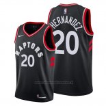 Maglia Toronto Raptors Dewan Hernandez NO 20 Statement Nero