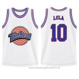 Maglia Tune Squad Lola Bunny NO 10 Bianco