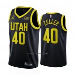 Maglia Utah Jazz Cody Zeller #40 Statement 2022-23 Nero