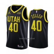 Maglia Utah Jazz Cody Zeller #40 Statement 2022-23 Nero