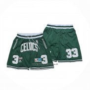 Pantaloncini Boston Celtics Mitchell & Ness Hardwood Classics Verde1