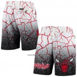 Pantaloncini Chicago Bulls Mitchell & Ness Just Don Bianco Nero