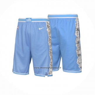 Pantaloncini Cleveland Cavaliers Citta 2024-25 Blu