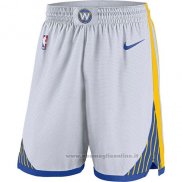 Pantaloncini Golden State Warriors 2017-18 Bianco2