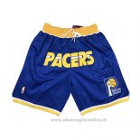 Pantaloncini Indiana Pacers Just Don 2019 Blu