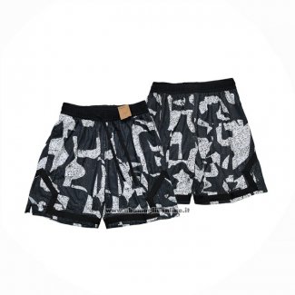 Pantaloncini Jordan Just Don Nero Bianco1