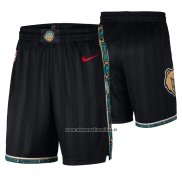 Pantaloncini Memphis Grizzlies Citta Nero